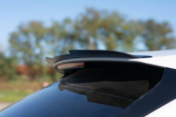 Add-On Roof Spoiler Cap suitable for Audi Q8 SUV (2018-up) Sport Design Piano Black - Image 10