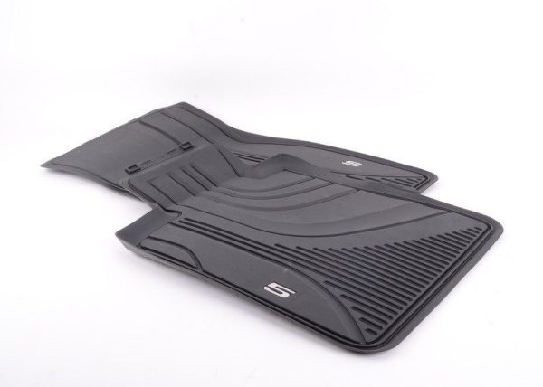 FOR NEW GENUINE BMW 5 SER G30 G31 F90 M5 FRONT ALL WEATHER RUBBER FLOOR MATS LHD