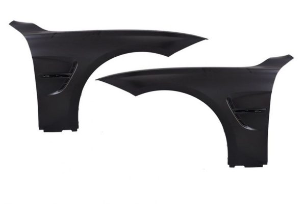 Front Fenders suitable for BMW 3 Series 3 F30 F31 (2011-up) Sedan Touring M3 Design Black