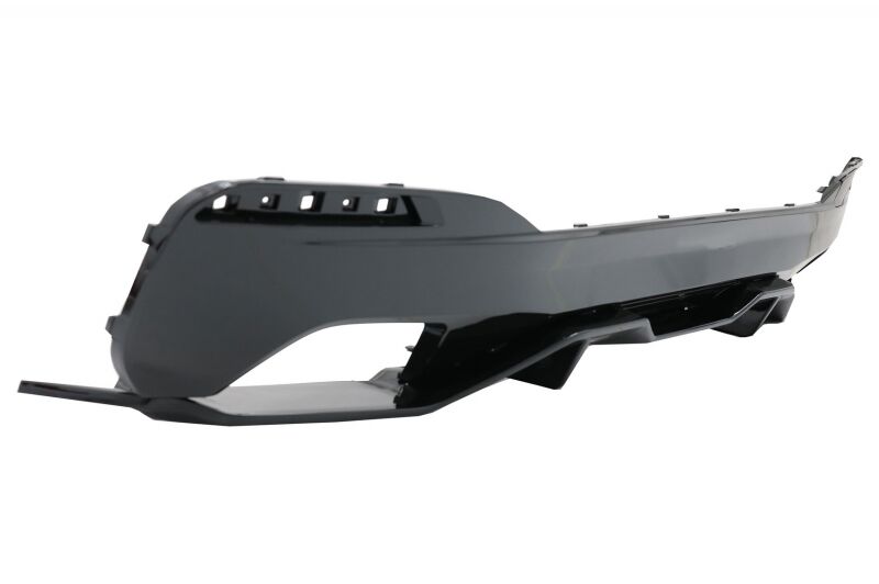 Bumper Spoiler Lip with Diffuser and Side Skirts Extension suitable for BMW 5 Series G30 Limousine G31 Touring (2017-2019) M Sport Design - Image 15