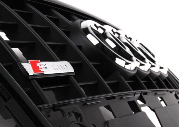 NEW GENUINE AUDI A4 B7 2005-2008 FRONT BUMPER S LINE MAIN CENTER GRILLE 8E0853651MVMZ - Image 8