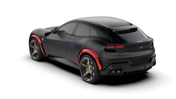 Wheel Arch carbon cover kit pack for Ferrari Purosangue - Image 2