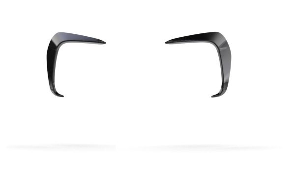 Front bumper vent frame carbon fibre flap for Ferrari Purosangue - Image 3