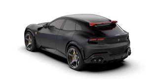 Trunk carbon spoiler for Ferrari Purosangue