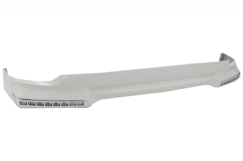 Front Bumper Spoiler Lip suitable for TOYOTA Land Cruiser FJ200 (2008-2011) Retrofit Assembly (2008-2011) to (2012-2014) Model Pearl White - Image 3