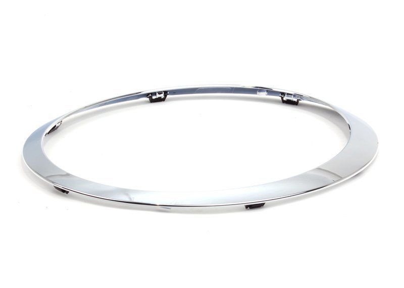 MINI NEW GENUINE R55 R56 R57 R58 R59 N/S LEFT CHROME HEADLIGHT TRIM RING 51137149905