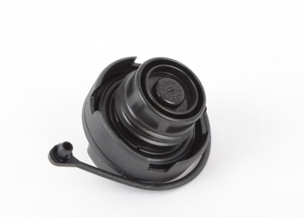 NEW GENUINE PORSCHE CAYENNE FUEL TANK LID CAP WITH RETAINING STRAP 95520124113 - Image 2