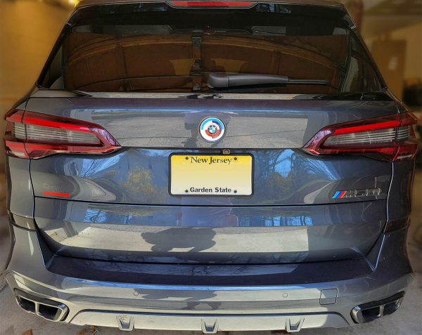 Genuine 50th Anniversary M Power Badge Label REAR/ Boot lid/ Trunk Emblem for BMW G series - Image 5