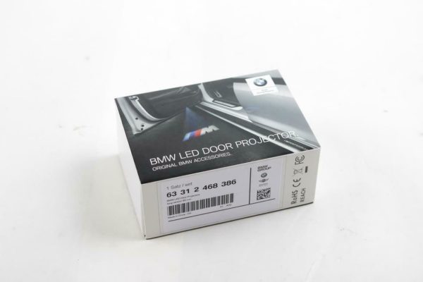 BMW NEW GENUINE LED PROJECTOR PUDDLE LIGHTS KIT SET LEFT N/S RIGHT O/S 63312468386 - Image 2