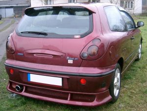 Rear lights brows / taillight covers / mask for Fiat Bravo