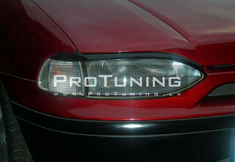 Front Eyebrows / Headlight covers For Fiat Siena MK1 1996-2000