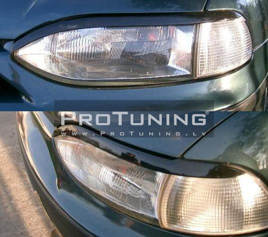 Front Eyebrows / Headlight covers For Fiat Siena MK1 1996-2000 - Image 2