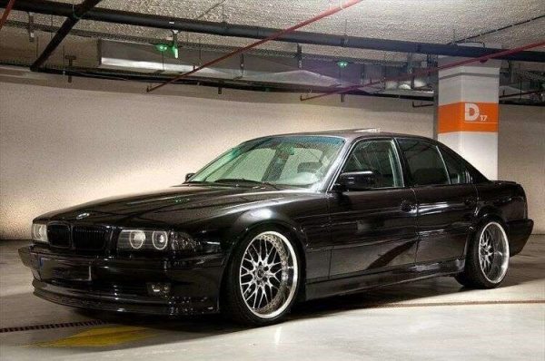 Black Smoked Right Turnsignal For BMW E38 94-98 Prefacelift - Image 4