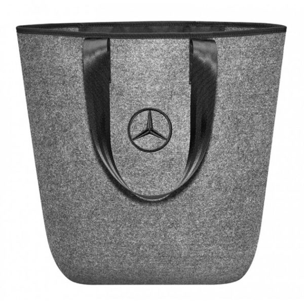 Genuine Mercedes Shopping Carry Bag/ Handbag Grey 26 x 42 x 14cm - Image 2