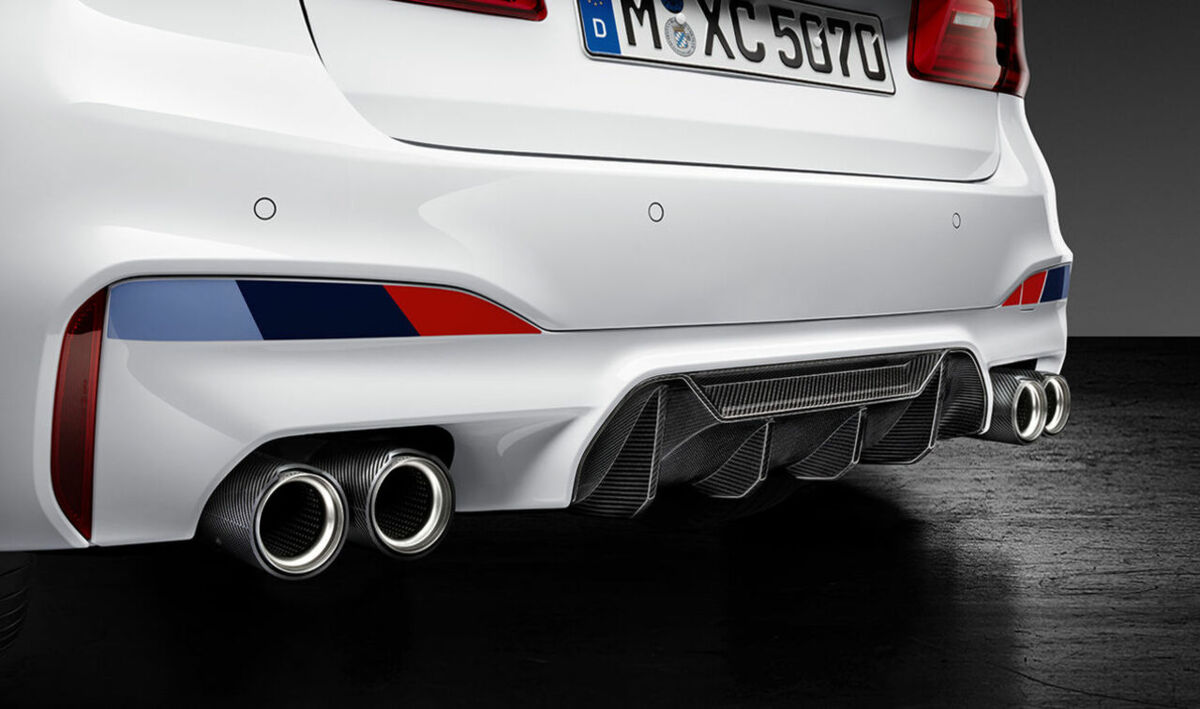 NEW GENUINE BMW M5 SERIES F90 M PERFORMANCE CARBON REAR DIFFUSER 51192446628 - Image 5