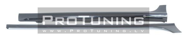 V look Sideskirts addons / Sill covers For Golf VI MK6 08-13 - Image 4
