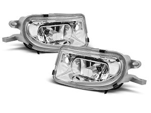 FOG LIGHTS CHROME fits MERCEDES W210/CLK/SLK