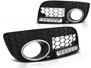 FOG LIGHTS FRAME SPORT WITH LED fits VW GOLF 5