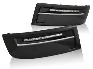 Front bumper upper Frame with LED DRL For VW T5 10-15 Facelift