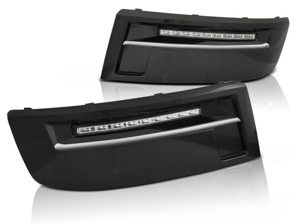 Front bumper upper Frame with LED DRL For VW T5 10-15 Facelift