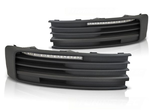 Sportline Front Bumper Spoiler Valance with DRL for VW T6 16-20 - Image 7