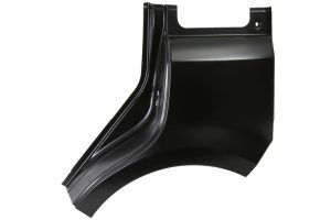 Rear Left Steel fender (2/3 height, steel) fits: FIAT PANDA 169 03-13