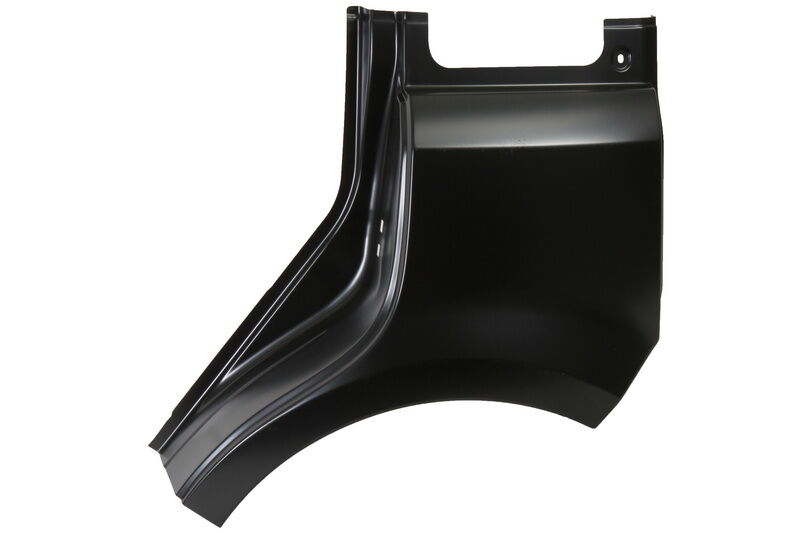 Rear Left Steel fender (2/3 height, steel) fits: FIAT PANDA 169 03-13