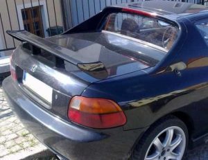 Type R STW DTM Rear trunk spoiler wing For Honda CRX Del Sol 92-98
