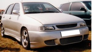 Eyebrows/ Headlight covers/ masks For Seat Ibiza 93-99