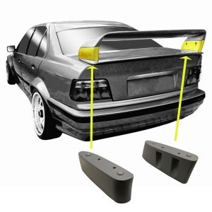 LTW GT Spoiler Low Kick to HIGH Kick Conversion inserts For BMW E36 91-99