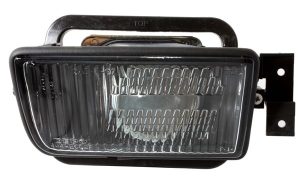 Black smoked RIGHT Foglight with lens For BMW E34 1987-1996 All Models