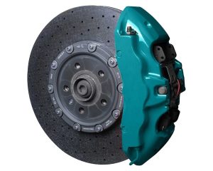 Foliatec brake caliper Heat resistant paint, color: Miami Beach Blue