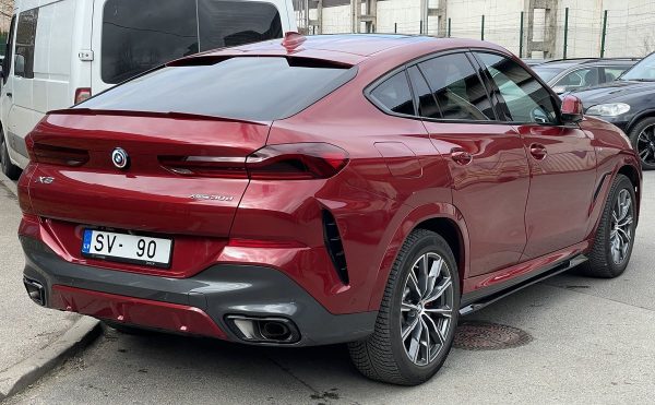 X6 G06 M Sport Side skirts addons Performance Carbon blade spoilers - Image 3