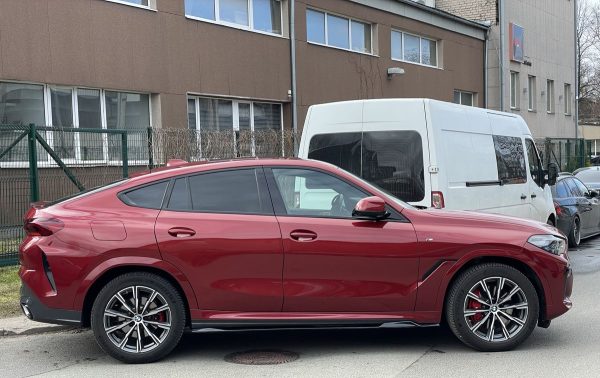 X6 G06 M Sport Side skirts addons Performance Carbon blade spoilers - Image 2