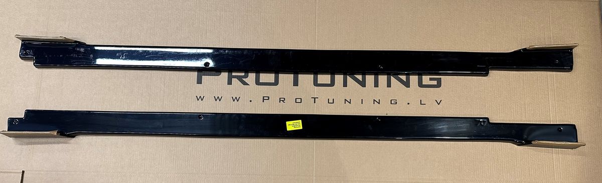 Black Gloss Performance Side skirts addons / Blades / diffusers / sill covers with Wing For Hyundai Kona N/N-Line 2020+ - Image 4