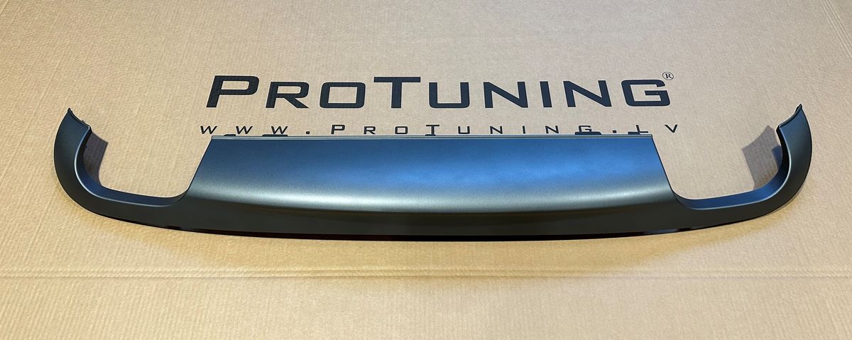 NEW GENUINE AUDI A4 S4 8E B7 REAR BUMPER DUAL EXHAUST CUT OUT DIFFUSER 8E0807521M1RR