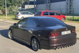 Rear Bumper ABS Gloss Flaps For Honda Accord MK7 02-08 Type S