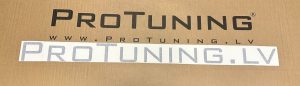 ProTuning.lv sticker Black 100cm x 8cm