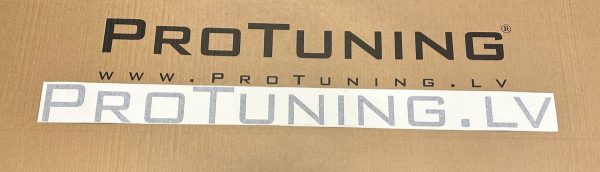 ProTuning.lv sticker Black 100cm x 8cm