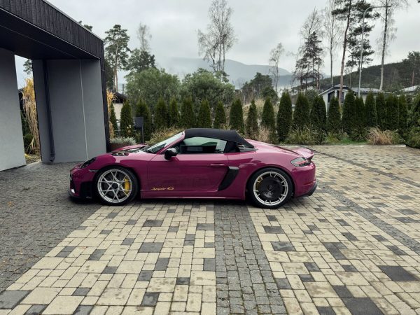Aerodynamic aero disc set rear wheel discs covers for the Porsche Cayman GT4 RS 718 - Image 5