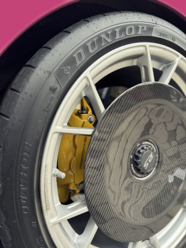 Aerodynamic aero disc set rear wheel discs covers for the Porsche Cayman GT4 RS 718 - Image 8