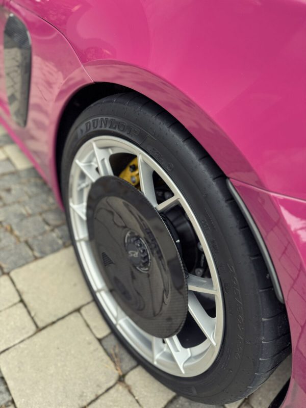 Aerodynamic aero disc set rear wheel discs covers for the Porsche Cayman GT4 RS 718 - Image 6