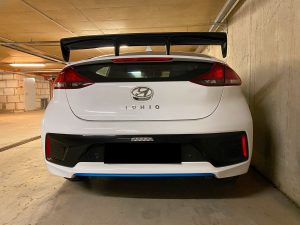 STW DTM Look Rear trunk spoiler Wing for Hyundai Ioniq 16-22