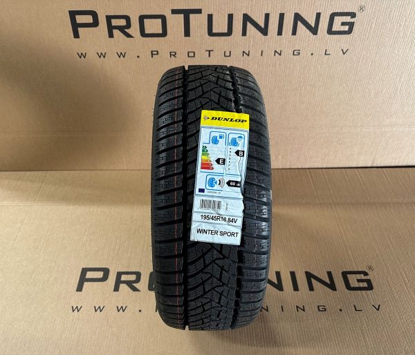 WINTER Dunlop 195/45 R16 Winter Sport 5 Tyre 84V XL Dot18