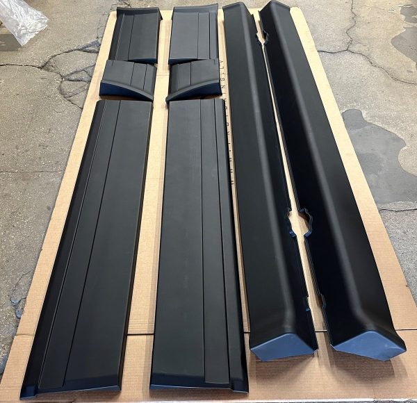 M-Technic II Side Door pods/ fender panels/ Sideskirts For E30 83-91 Coupe/ Cabrio MT2 2D - ABS - Image 3