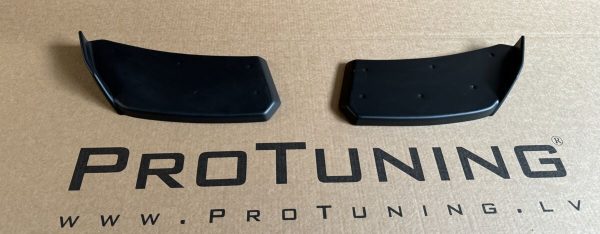 Black GLOSS Performance Rear Bumper Side Flaps / Splitters For Audi A1 GB S-Line 18-22 - Image 7