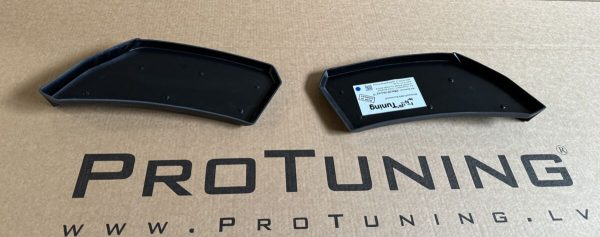 Black GLOSS Performance Rear Bumper Side Flaps / Splitters For Audi A1 GB S-Line 18-22 - Image 6