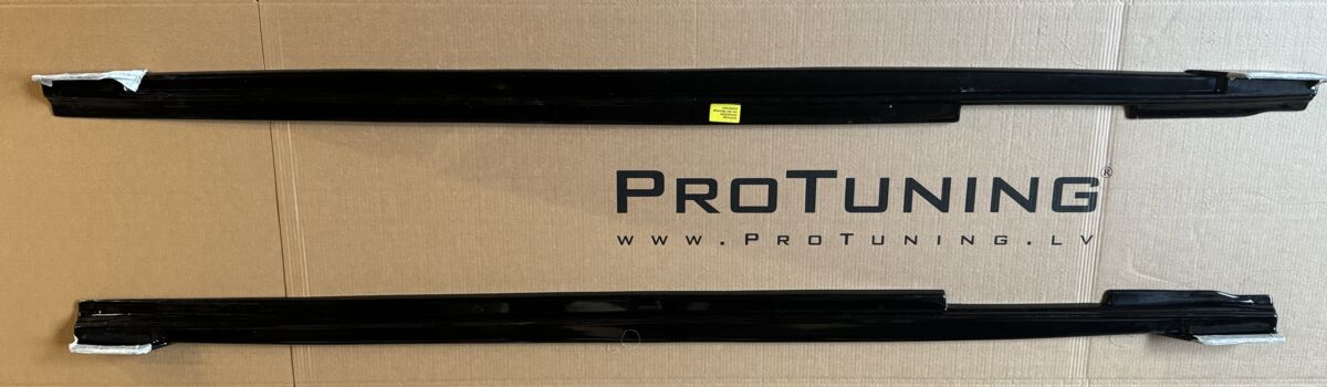 Performance Side skirts addons / Blades / diffusers / sill covers with Wing ForAudi A6 4F 04-11 - Image 4