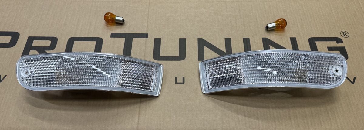 OE Look White Front Turnsignal Lights/ Indicators For Audi RS2 1994-1996 - Image 5