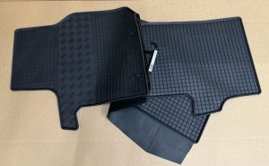 Genuine Rigum Rubber Floor Mats Set 3pcs. For VW Crafter MK2 17+ / MAN TGE 17+